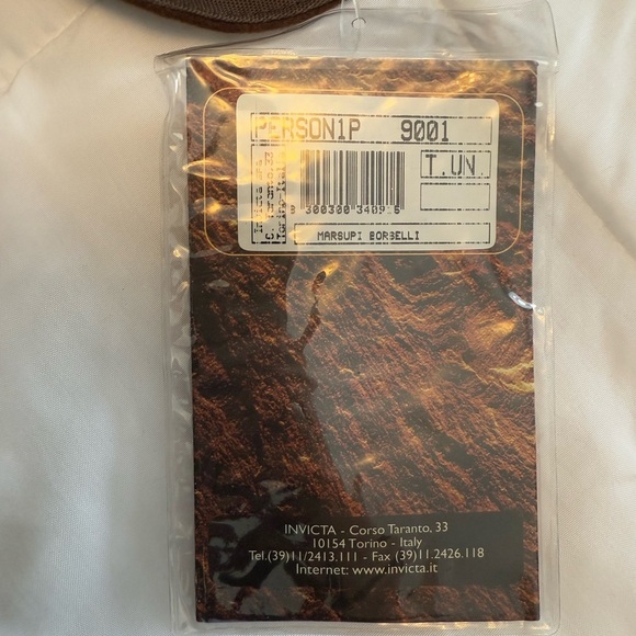 NWT Invicta Italy Men’s Belt Bag - Picture 4 of 4